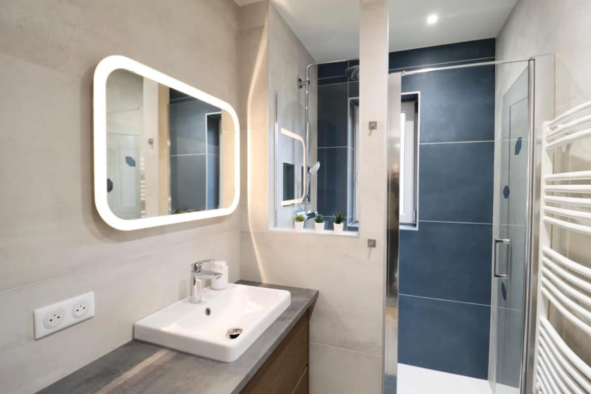 Appartement Grand T4 90M2 Climatise 3 Chambres 2 Sdb Wifi Tram 5Min Du Centre